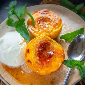 Oven Roasted Peaches