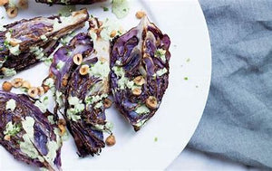 Roasted Purple Cabbage