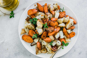 Roasted Carrots and Turnips