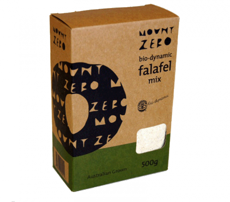 Falafel Mix - Biodynamic Mount Zero Falafel Mix Organic 500g