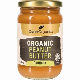 Peanut Butter Crunchy - Ceres Organics 300g