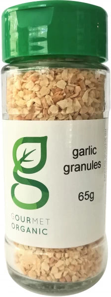 Garlic - Gourmet Organic Garlic Granules 65g