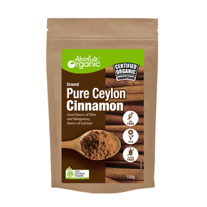Cinnamon - Absolute Organic Pure Ceylon Cinnamon 150g