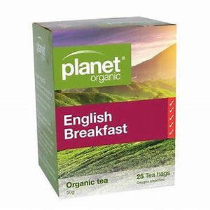 Tea - Planet Organic Teas 25/50 bags per box