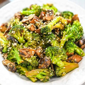 Broccoli and Mushroom Stir Fry
