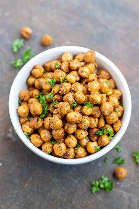 Pan Fried Chickpeas