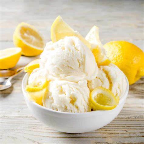 Lemon Ice Cream