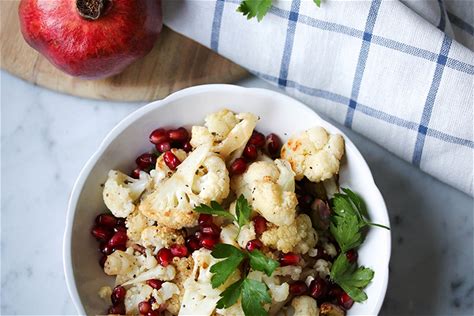 Cauliflower & Pomegranate Salad