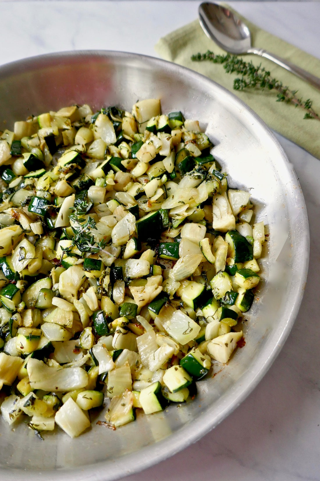 Zucchini & Fennel Saute