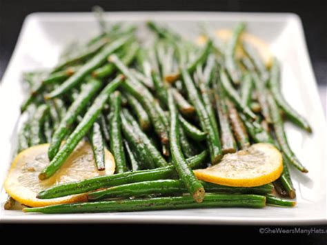 Lemon Garlic Green Beans