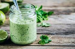 Creamy Coriander and Lime Dressing