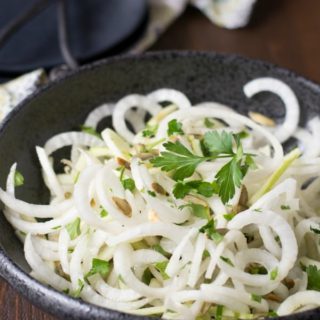 Daikon & Green Apple Salad