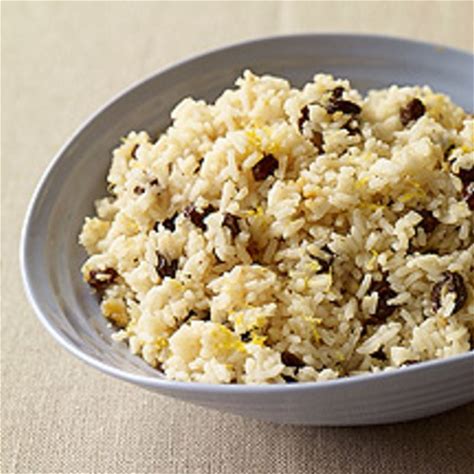 Sweet Rice with Raisins