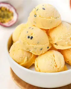 Passionfruit Banana Icecream