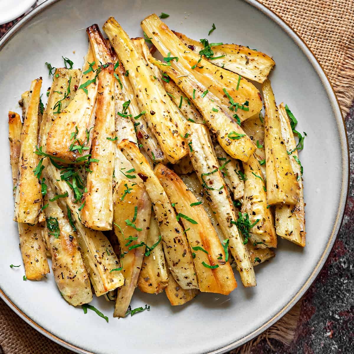 Roasted Parsnip Fries