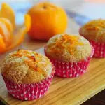 Baked Mandarin Oat Cups