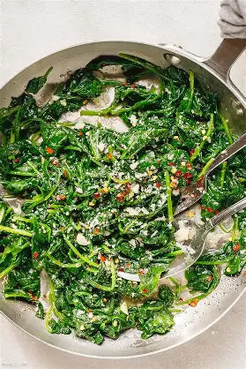 Garlic Sauteed Spinach