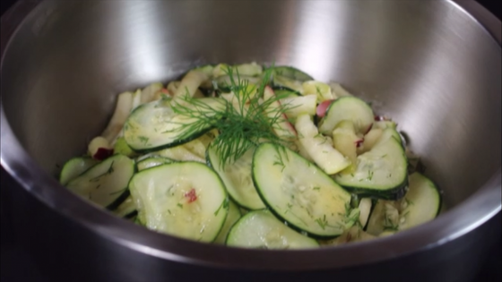 Pear & Cucumber Salad