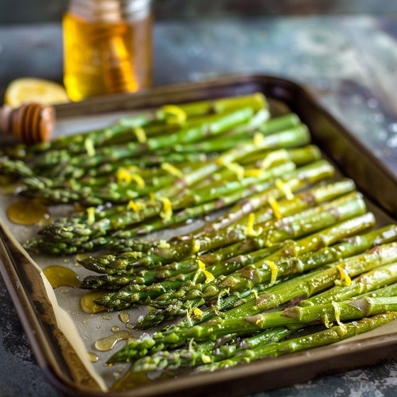 Maple-Glazed Asparagus