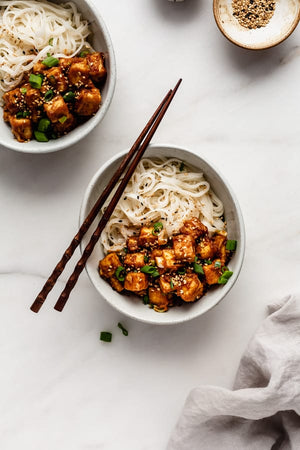 Peanut Butter Protein Tofu
