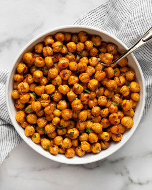 Roasted Lime Chickpeas