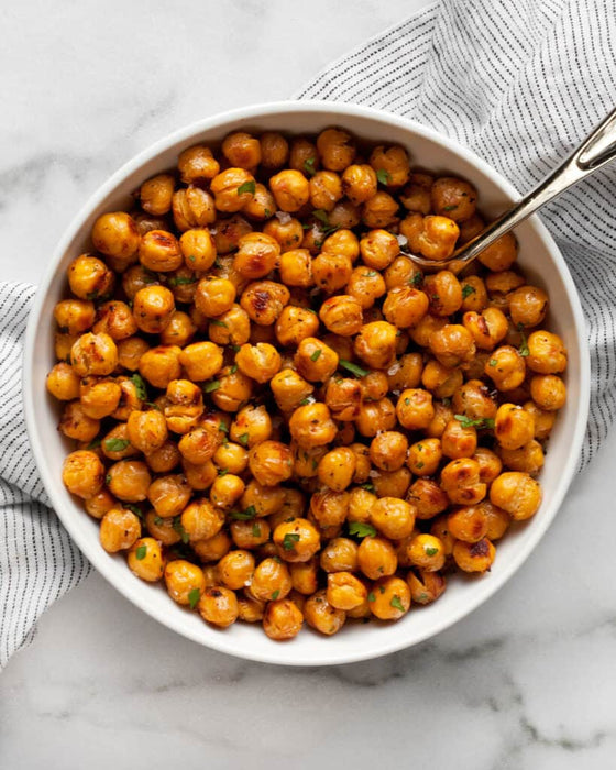 Roasted Lime Chickpeas