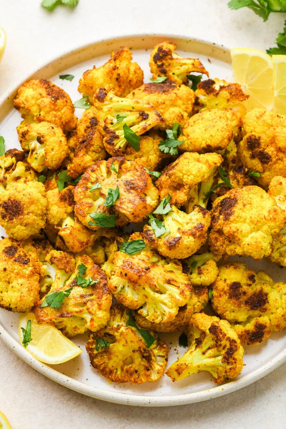 Turmeric Roasted Cauliflower