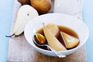 Tea-Poached Pears