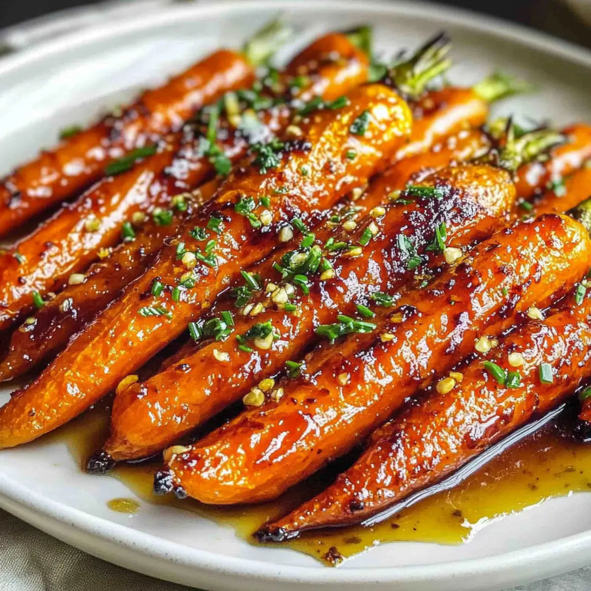 Honey Garlic Carrots