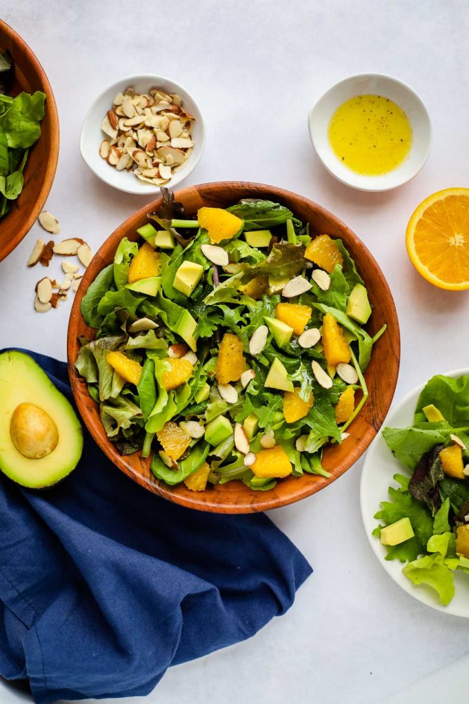 Mandarin and Spinach Salad