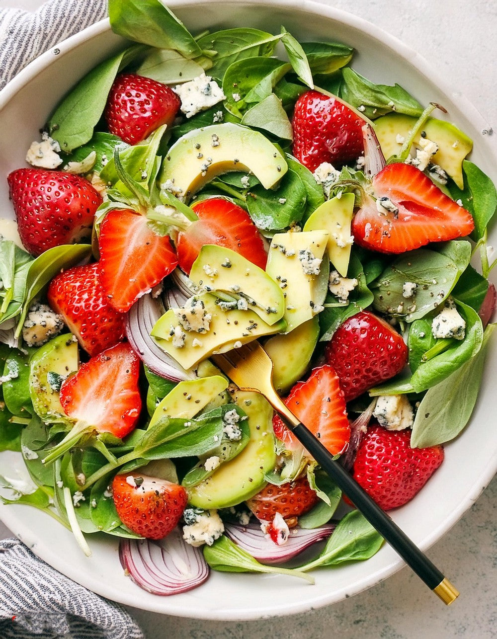 Strawberry Avocado Salad