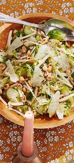 Shaved Brussels Sprouts Salad