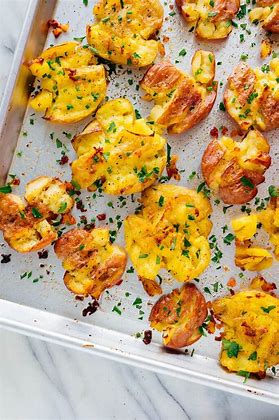 Crispy Smashed Potatoes