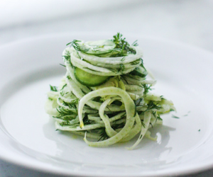 Cucumber and Fennel Salad with Dill