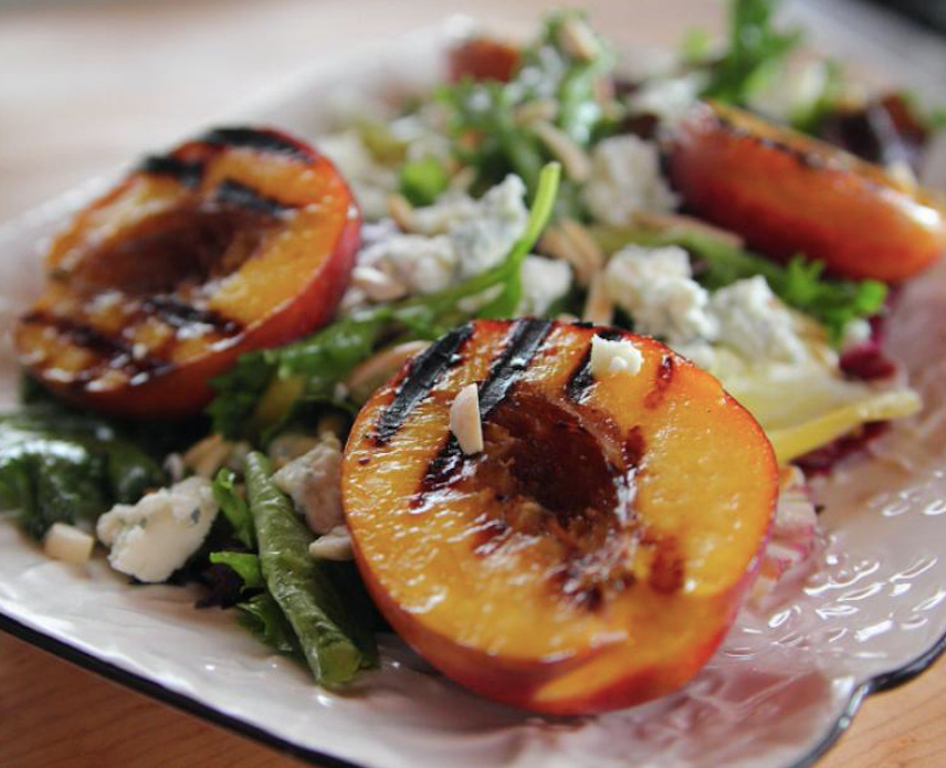 Grilled Nectarine Salad