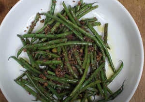 Green Beans with Olive Tapenade