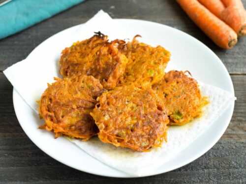 Carrot Fritters
