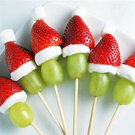 Grinch Kabobs