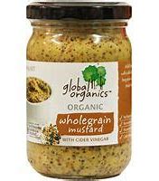 Mustard - Global Organics Wholegrain Mustard 200g