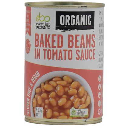 Baked Beans - Every Bit Organic 400g