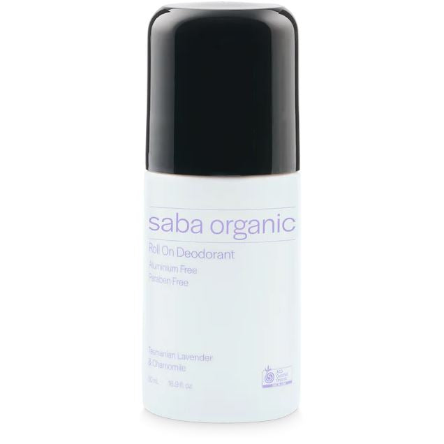 Deodorant - Saba Organic Roll on Deodorant 50ml