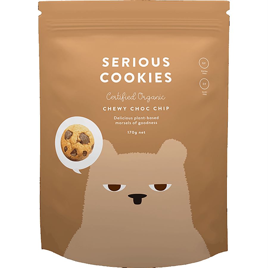 Choc-Chip Cookies - Serious Choc-Chip Cookies 170gm