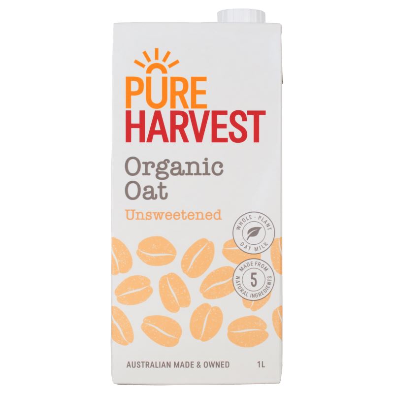 Oat Milk - Pure Harvest Unsweetened 1L