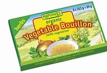 Vegetable Bouillon Cubes with Salt by Rupenzel Organics 10.5g