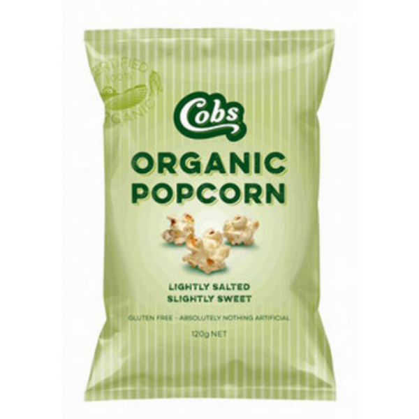 Popcorn Lightly Salted, Slightly Sweet by Cobs 120g Shop Online