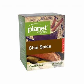 Tea - Planet Organic Teas 25/50 bags per box