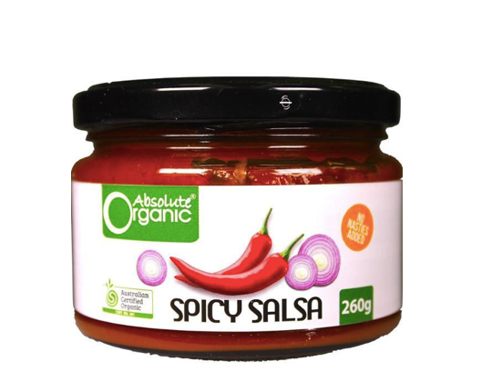 Absolute Organics Spicy Salsa 260gm