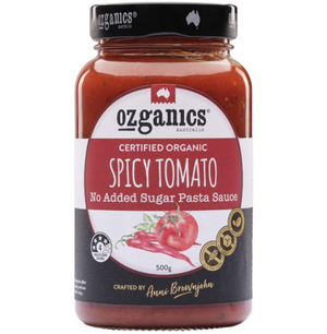 Sauce - Ozganics Spicy Tomato 500g