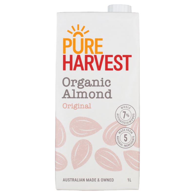 Almond Milk - Almond Milk by Pure Harvest 1 litre