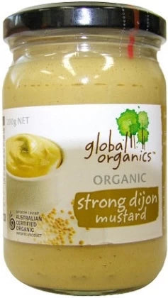 Mustard - Global Organics Strong Dijon Mustard 200g
